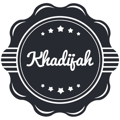 Khadijah badge logo