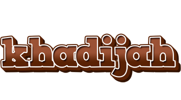 Khadijah brownie logo