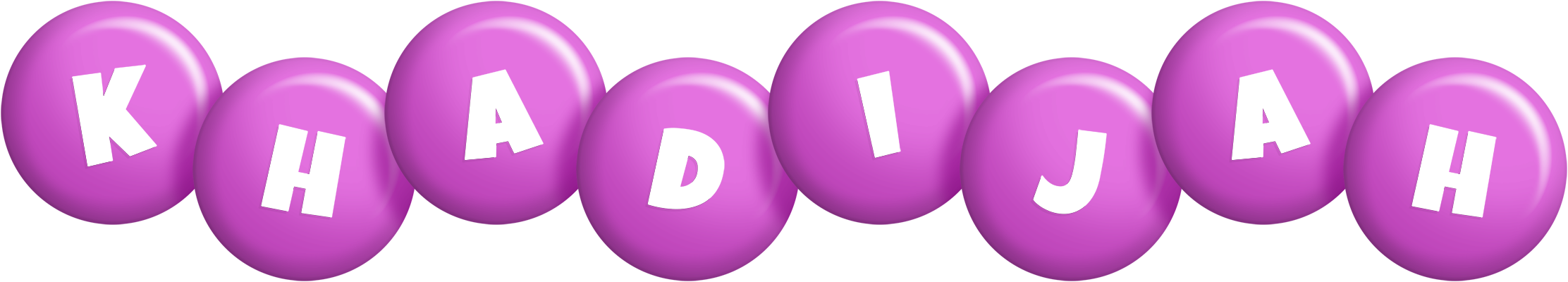 Khadijah candy-purple logo