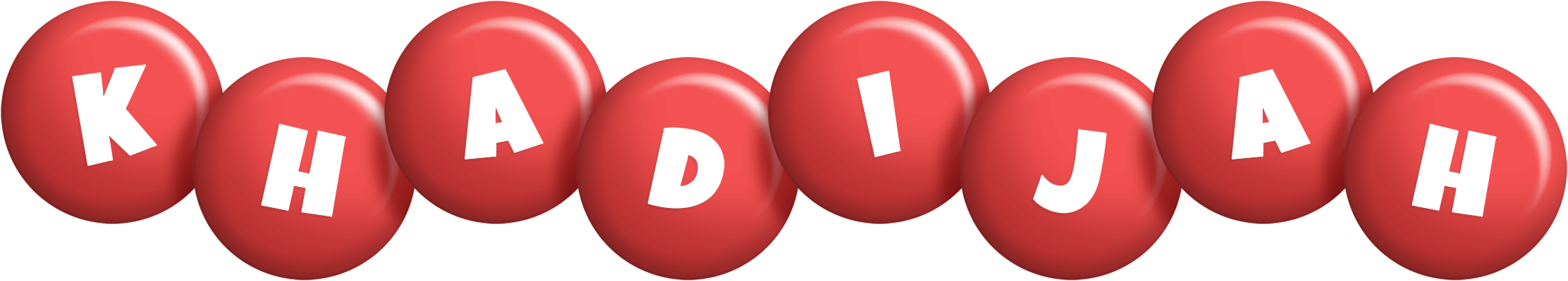Khadijah candy-red logo
