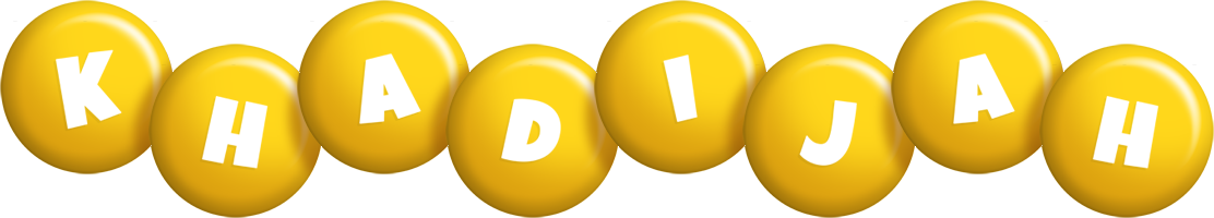 Khadijah candy-yellow logo