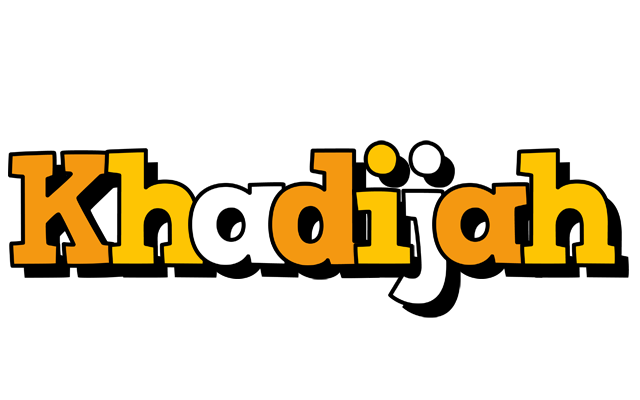 Khadijah cartoon logo