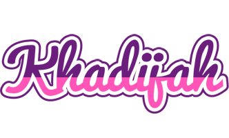 Khadijah cheerful logo