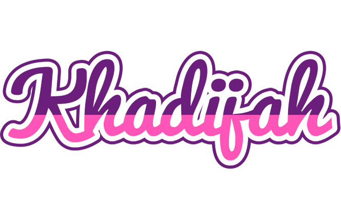 Khadijah cheerful logo