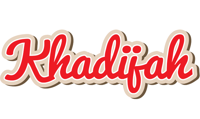 Khadijah chocolate logo