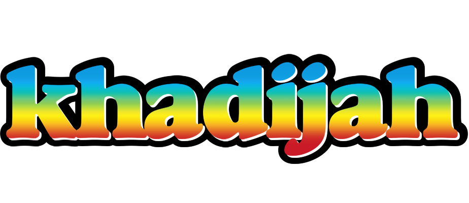 Khadijah color logo