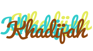 Khadijah cupcake logo