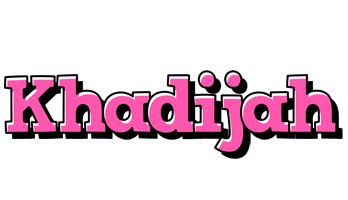 Khadijah girlish logo