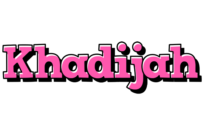 Khadijah girlish logo
