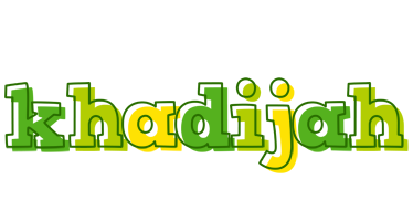 Khadijah juice logo