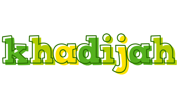Khadijah juice logo