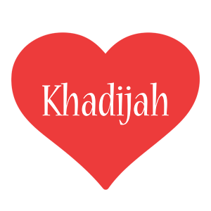 Khadijah love logo