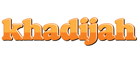 Khadijah orange logo