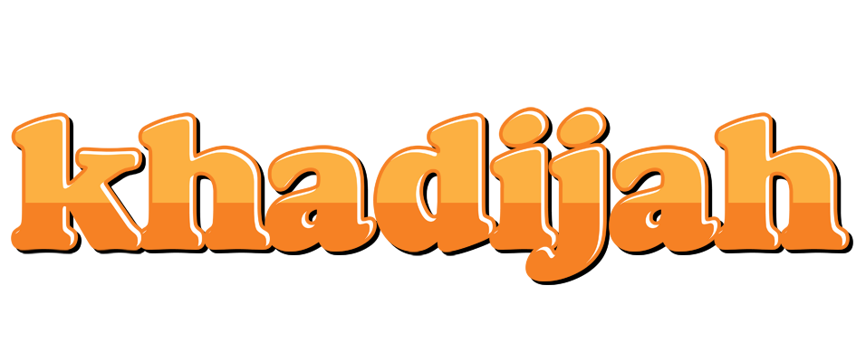 Khadijah orange logo