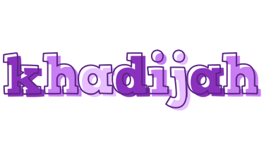 Khadijah sensual logo