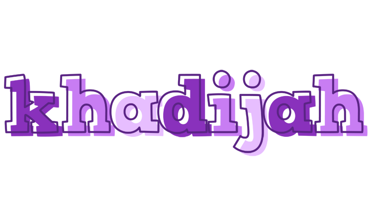 Khadijah sensual logo