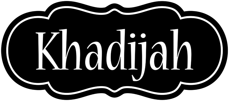 Khadijah welcome logo