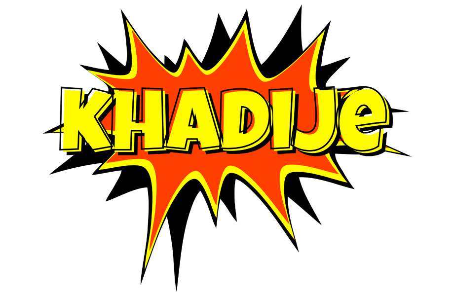 Khadije bazinga logo