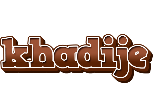 Khadije brownie logo