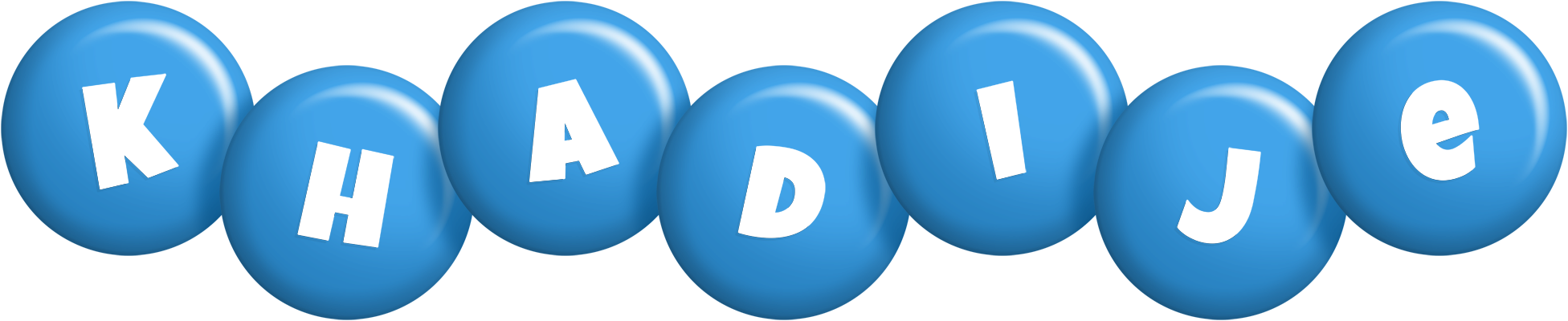 Khadije candy-blue logo