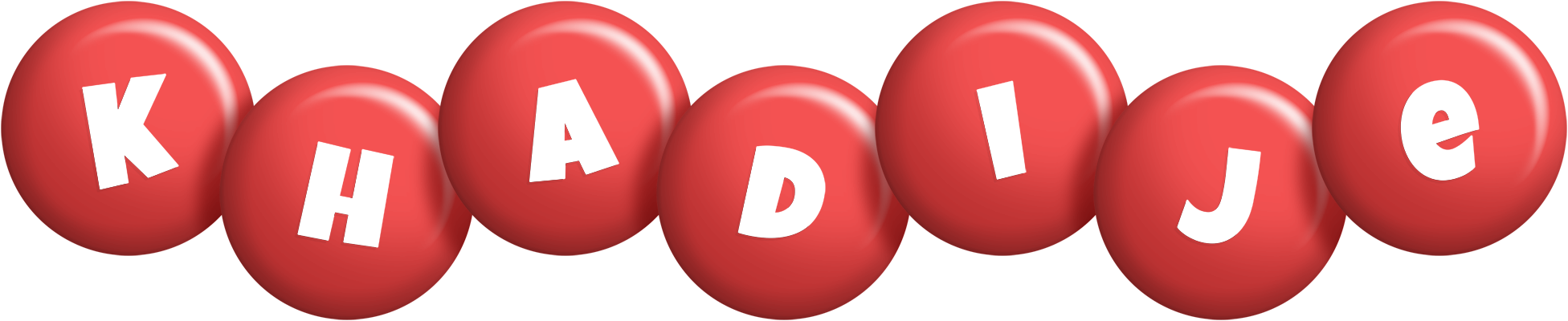 Khadije candy-red logo