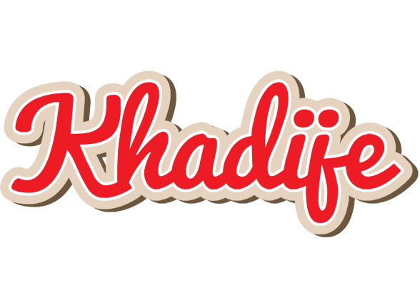 Khadije chocolate logo
