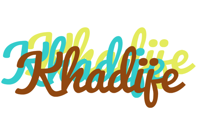Khadije cupcake logo