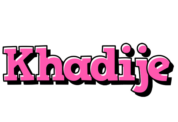 Khadije girlish logo