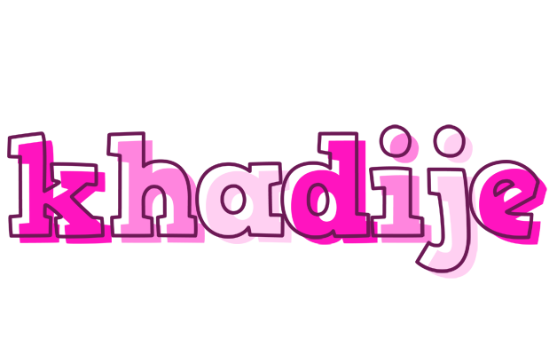 Khadije hello logo