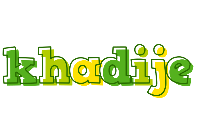 Khadije juice logo