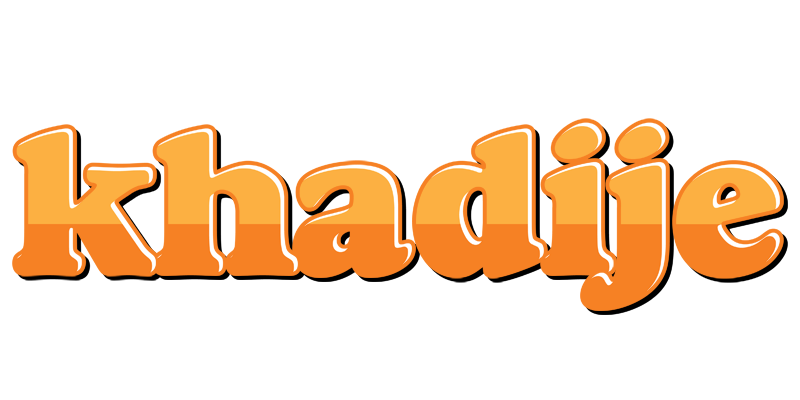 Khadije orange logo