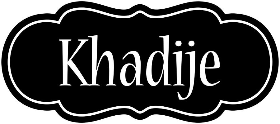 Khadije welcome logo