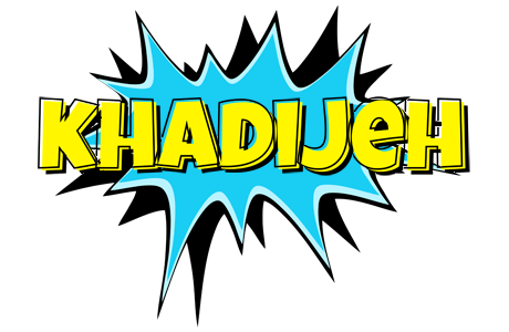 Khadijeh amazing logo