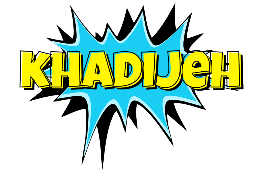 Khadijeh amazing logo