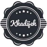 Khadijeh badge logo