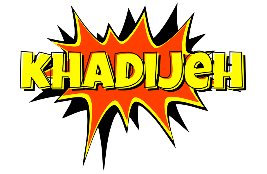 Khadijeh bazinga logo