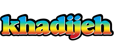 Khadijeh color logo