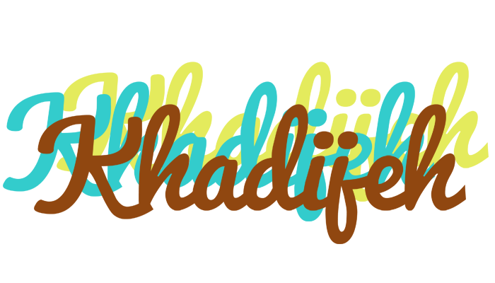 Khadijeh cupcake logo
