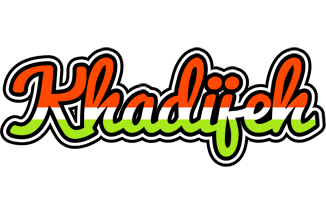 Khadijeh exotic logo