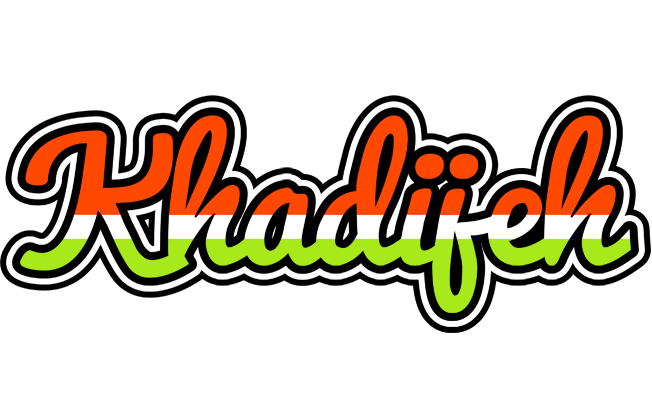Khadijeh exotic logo