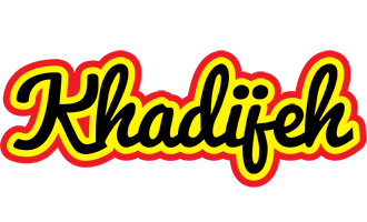 Khadijeh flaming logo