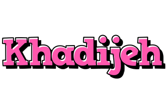 Khadijeh girlish logo