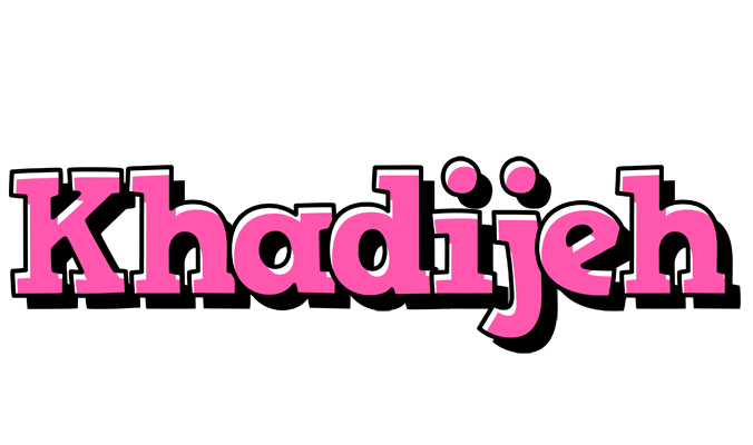 Khadijeh girlish logo