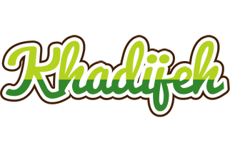 Khadijeh golfing logo