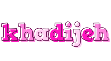 Khadijeh hello logo