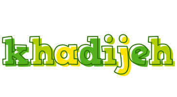 Khadijeh juice logo