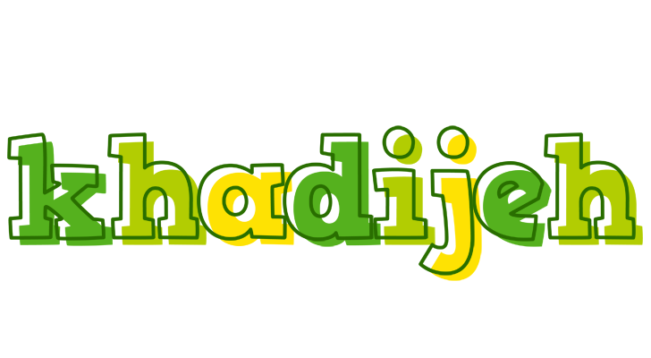 Khadijeh juice logo