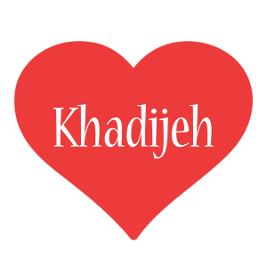 Khadijeh love logo