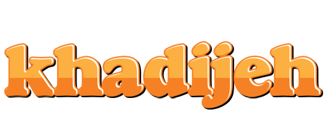 Khadijeh orange logo