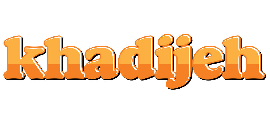 Khadijeh orange logo